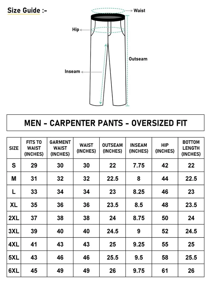 Bewakoof  Men's Dusty Olive Green Oversized Cargo Carpenter Pants for Men | Best Price UAE